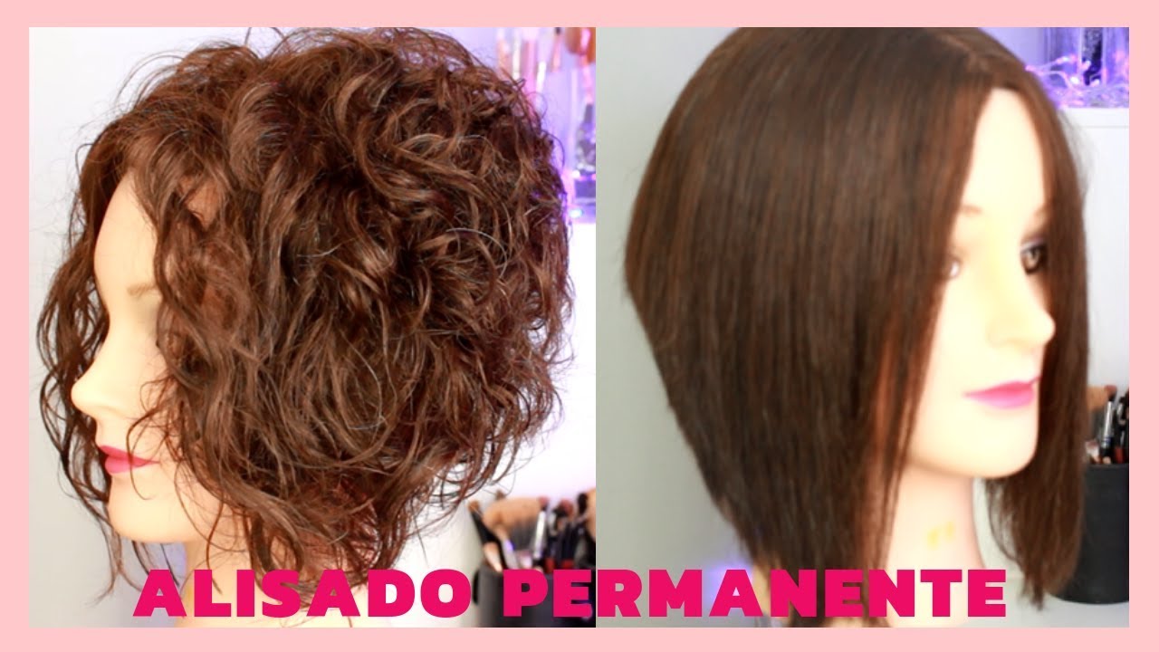 Cuidados del cabello posterior a un alisado permanente